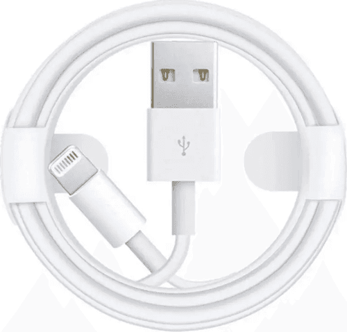 SKU: AKS287 Кабель Apple USB to Lightning 1 м Білий (Foxconn 1m) без упаковки - Image 1
