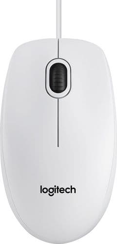 SKU: B100USBW Миша дротова Logitech B100 USB White - Image 1