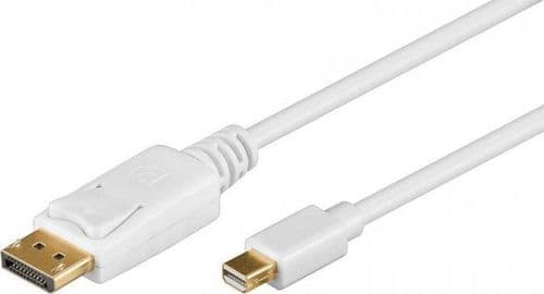 SKU: CB005 Кабель мультимедійний DisplayPort to mini-DisplayPort 1,8 м Lancom Білий (78.01.4417) - Image 1