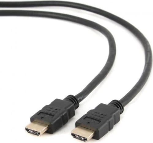 SKU: CB006 Кабель мультимедійний HDMI to HDMI 1,8 м Cablexpert Чорний (CC-HDMI4L-6) - Image 1