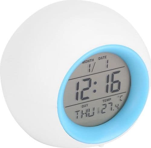 SKU: CLK01 Настільний годинник Tec Star Wecker Mit Stimmungslicht White - Image 1