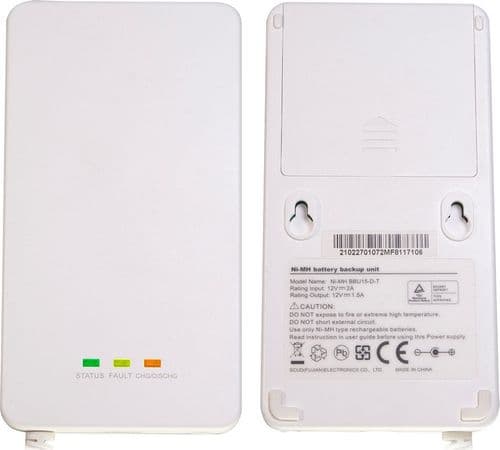 SKU: D0004 Mini UPS SCUD Electronics для роутера, ONU / Зарядний пристрій для акумуляторних батарейок типу AA 4шт (без акумуляторів) BBU15-DT 12В DC 1,5A - Image 1