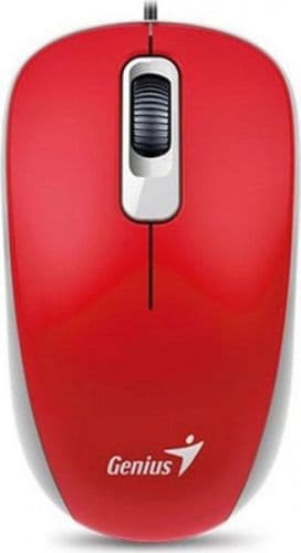 SKU: DX110RUSB Миша дротова Genius DX-110 USB Red - Image 1