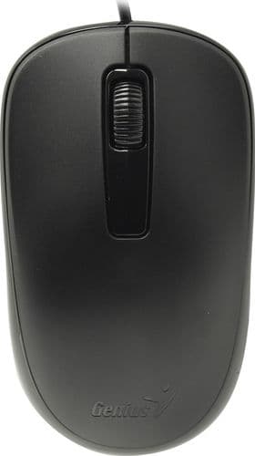 SKU: DX125BUSB Миша дротова Genius DX-125 USB Black - Image 1