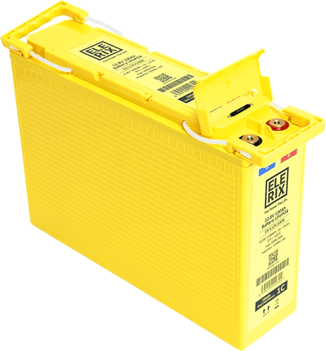SKU: EX L12V100R Акумуляторна літієва батарея Elerix LiFePO4 100AH 12,8V 15 років служби - Image 1
