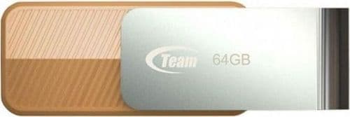 SKU: FL015 Флеш-накопичувач TeamGroup TC143364GN01 64GB USB 3.0 Brown - Image 1