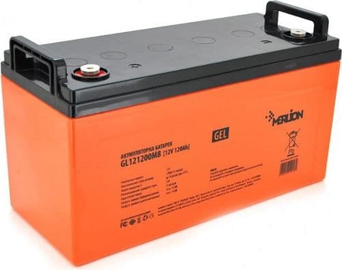 SKU: GL121200M8 Акумуляторна батарея Merlion GL121200M8 12V 120Ah - Image 1