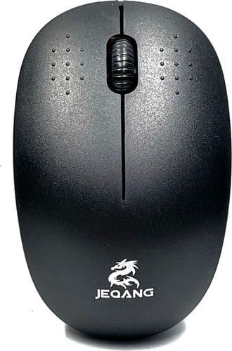 SKU: JW210WI Миша бездротова Jeqang JW-210 Wireless 2.4GHz Black - Image 1