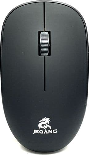 SKU: JW218WI Миша бездротова Jeqang JW-218 Wireless 2.4GHz Black - Image 1