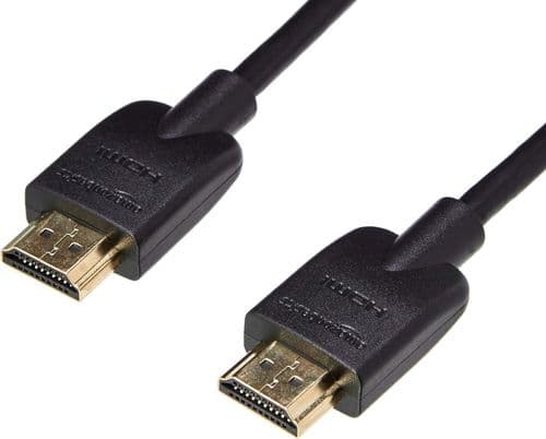 SKU: LPNA026933724 Кабель мультимедійний Amazon Basics HDMI to HDMI 0,3 м Чорний (OpenBox) - Image 1