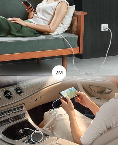 SKU: LPNA026963134 Кабель IDISON USB to Lightning 2 м Сірий (OpenBox) - Image 1