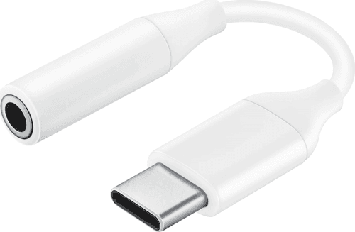 SKU: LPNA036093876 Кабель перехідник SAMSUNG USB C to 3.5 мм (mini-jack) Білий (EE-UC10J) - Image 1