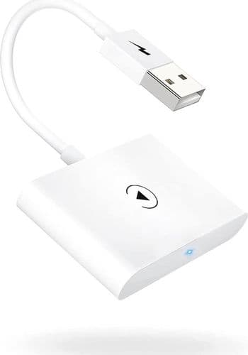 SKU: LPNHE768344988 Бездротовий адаптер CarPlay для iPhone, білий (без коробки) - Image 1