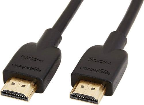 SKU: LPNIC083763023 Кабель мультимедійний Amazon Basics Ultra HD HDMI to HDMI 0,9 м Чорний (OpenBox) - Image 1