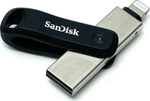 SKU: LPNIC085387286 Флешка USB SanDisk iXpand Go 128GB Black (OpenBox) - Image 1
