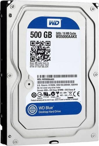 SKU: LPNIC085513583 Жорсткий диск Western Digital 3,5" 500 GB (WD5000AAKX) - Image 1