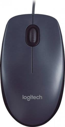 SKU: M90USB Миша дротова Logitech M90 USB Grey - Image 1