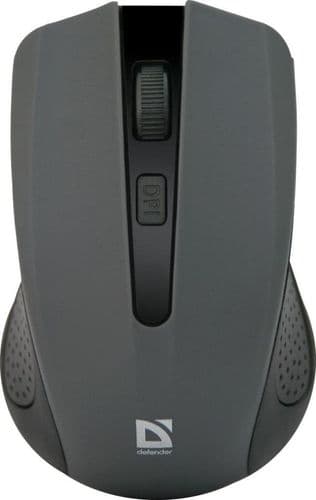SKU: MM935GWI Миша бездротова Defender MM-935 Wireless 2.4GHz Black/Grey - Image 1