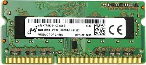 SKU: MT8KTF51264HZ-1G6E1 Модуль пам'яті Micron DDR3L 4 Гб 1600 МГц (MT8KTF51264HZ) вживаний - Image 1