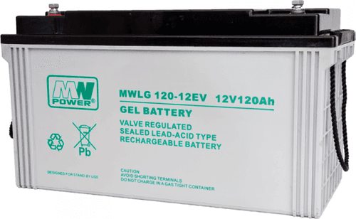 SKU: MWLG 120-12EV Гелевий акумулятор MWLG 120Ah 12V 12-15 років служби - Image 1