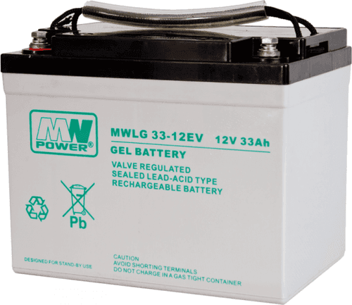 SKU: MWLG 33-12EV Гелевий акумулятор MWLG 33Ah 12V 12-15 років служби - Image 1