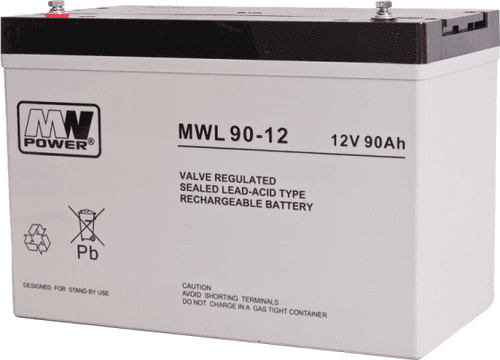 SKU: MWL 90-12 Акумулятор AGM MWL 90Ah 12V 10-12 років служби - Image 1