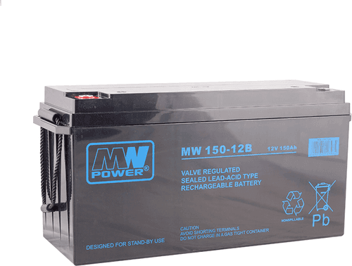 SKU: MWP 150-12B Акумулятор AGM MWP 150Ah 12V 12 років служби - Image 1