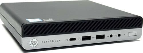 SKU: NTB0925787 Комп'ютер HP EliteDesk 800 G3 Mini Intel Core i5 (i5-6500T) 8 Гб 256 Гб SSD з Wi-Fi Клас A (NTB0925787) Б/В - Image 1