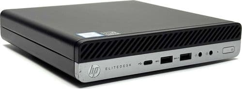 SKU: NTB0925815 Комп'ютер HP EliteDesk 800 G3 Mini Intel Core i5 (i5-6500T) 8 Гб 256 Гб SSD з Wi-Fi Клас A- (NTB0925815) Б/В - Image 1