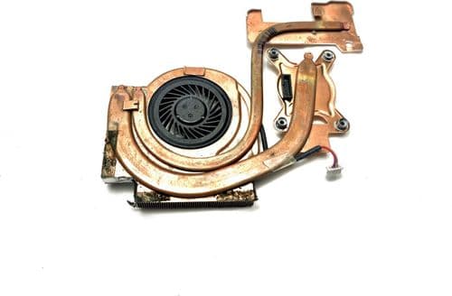 SKU: ZST015 Система охолодження, мідна трубка з вентилятором для ноутбука Lenovo ThinkPad T400, R400 4 Pin (вживаний) - Image 1