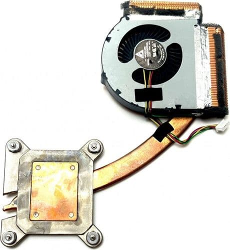 SKU: ZST050 Система охолодження, мідна трубка з вентилятором для ноутбука Lenovo ThinkPad T430 5 Pin (вживаний) - Image 1