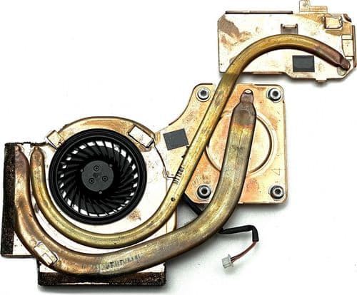 SKU: ZST073 Система охолодження, мідна трубка з вентилятором для ноутбука Lenovo ThinkPad T61 T61P R61 3 Pin (вживаний) - Image 1