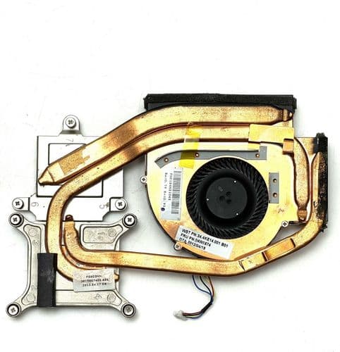 SKU: ZST139 Система охолодження, мідна трубка з вентилятором для ноутбука Lenovo ThinkPad W520 4 Pin (вживаний) - Image 1