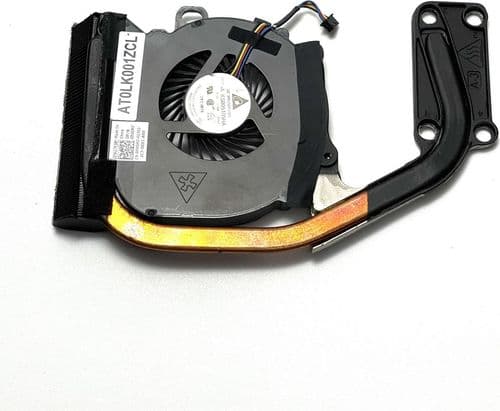 SKU: ZST149 Система охолодження, мідна трубка з вентилятором для ноутбука Dell Latitude E6330 4 Pin (вживаний) - Image 1