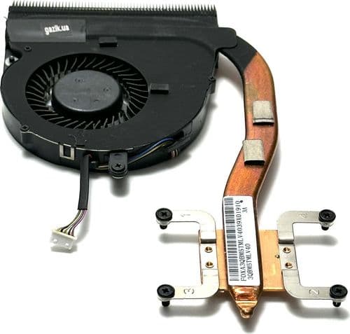 SKU: ZST210 Система охолодження, мідна трубка з вентилятором для ноутбука Lenovo B5400 (вживаний) - Image 1