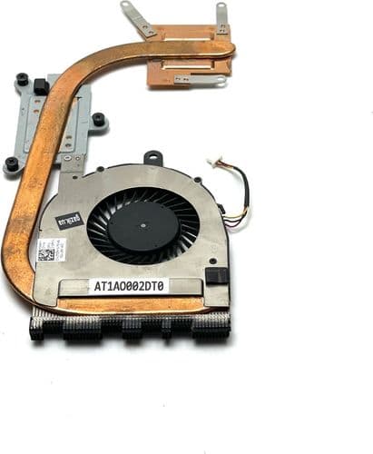 SKU: ZST261 Система охолодження, мідна трубка з вентилятором для ноутбука Dell Inspiron 3558 5558 3 Pin (вживаний) - Image 1