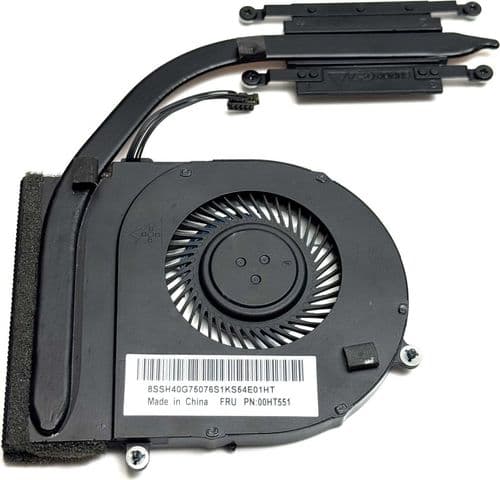 SKU: ZST309 Система охолодження, мідна трубка з вентилятором для ноутбука Lenovo ThinkPad E550 5 Pin (вживаний) - Image 1