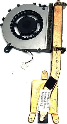 SKU: ZST386 Система охолодження, мідна трубка з вентилятором для ноутбука Samsung NP535U3C 4 Pin (вживаний) - Image 1