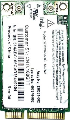 SKU: ZWIFI012 Wi-Fi модуль Intel WM3945ABG (D23031-005, 407576-002) - Image 1