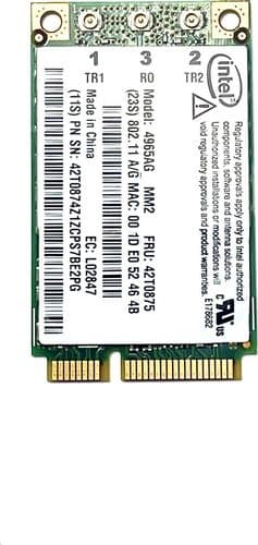 SKU: ZWIFI025 Wi-Fi модуль Intel 4965FG (42T0875) - Image 1