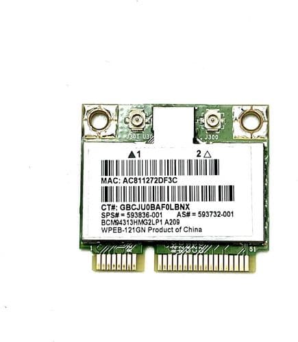 SKU: ZWIFI054 Wi-Fi модуль Broadcom BCM94313HMG2L (WPEB-121GN) - Image 1