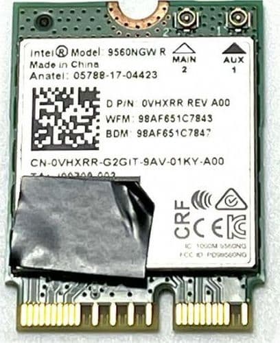 SKU: ZWIFI058 Wi-Fi модуль Intel 9560NGW R (VHXRR) - Image 1