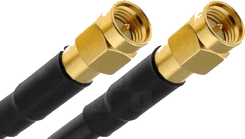SKU: 11000080 Кабель RP-SMA-MALE/N-MALE RF240 0.5M - Image 1