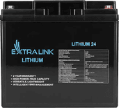 SKU: 11000145 Акумуляторна літієва батарея EXTRALINK LIFEPO4 12.8V 24AH, BMS - Image 2