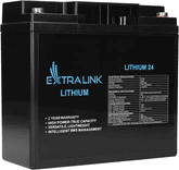 SKU: 11000146 Акумуляторна літієва батарея EXTRALINK LIFEPO4 12.8V 18AH, BMS - Image 1