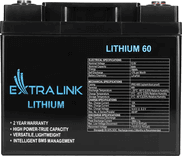SKU: 11000149 Акумуляторна літієва батарея EXTRALINK LIFEPO4 12.8V 200AH, BMS - Image 2