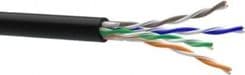 SKU: 20672681 Кабель LAN Extralight (4x2x0,5 UTP cat.5E) outdoor - Image 1