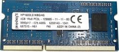 SKU: HP16D3LS1KBG/4G Модуль пам'яті Kingston DDR3L 4 Гб 1600 МГц (HP16D3LS1KBG) вживаний - Image 1