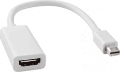 SKU: AD011 Адаптер Mini DisplayPort - HDMI 0,15м White (mnDP) - Image 1