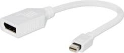 SKU: AD019 Перехідник mini DisplayPort to DisplayPort Cablexpert (A-mDPM-DPF-001-W) - Image 1